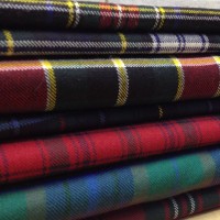 LIGHT WEIGHT TARTAN FABRIC